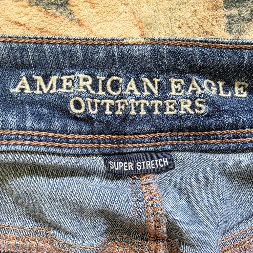 American Eagle Outfitters Women's Blue Boot Cut Jeans
